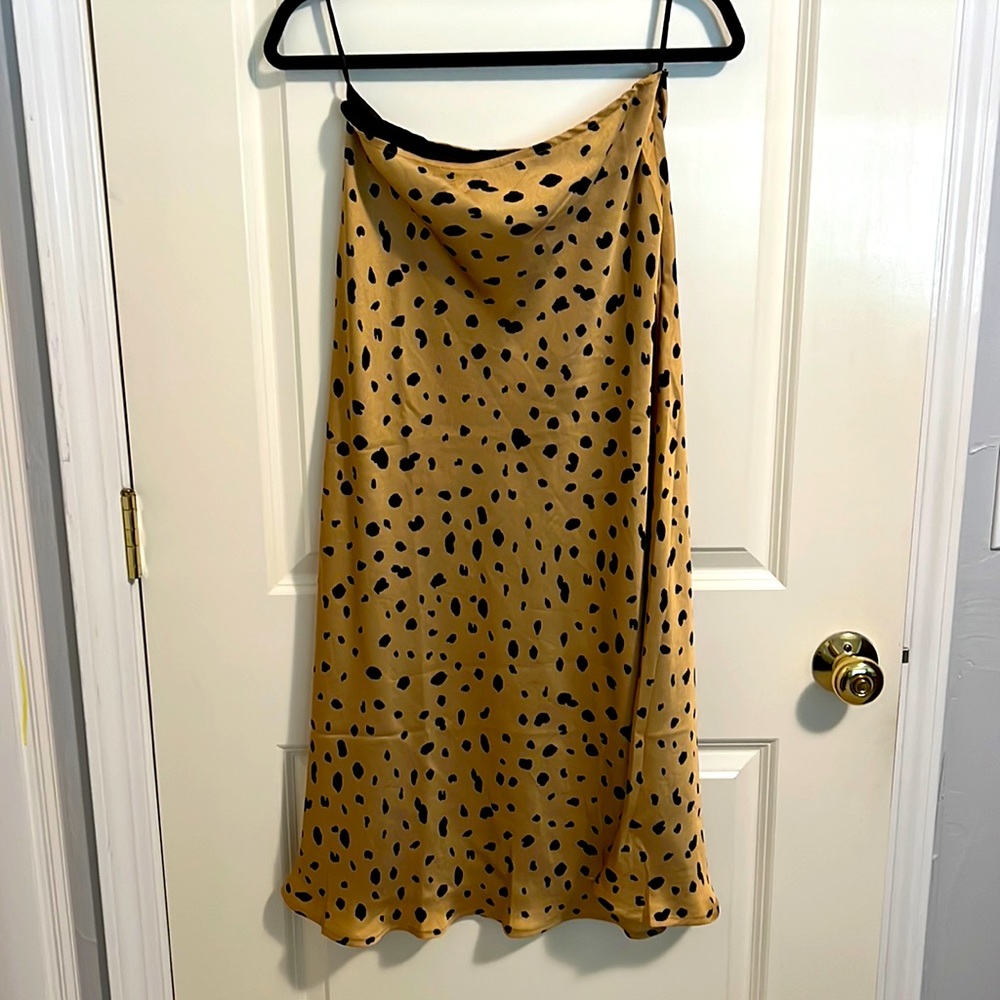 VICI MIDI Leopard Skirt